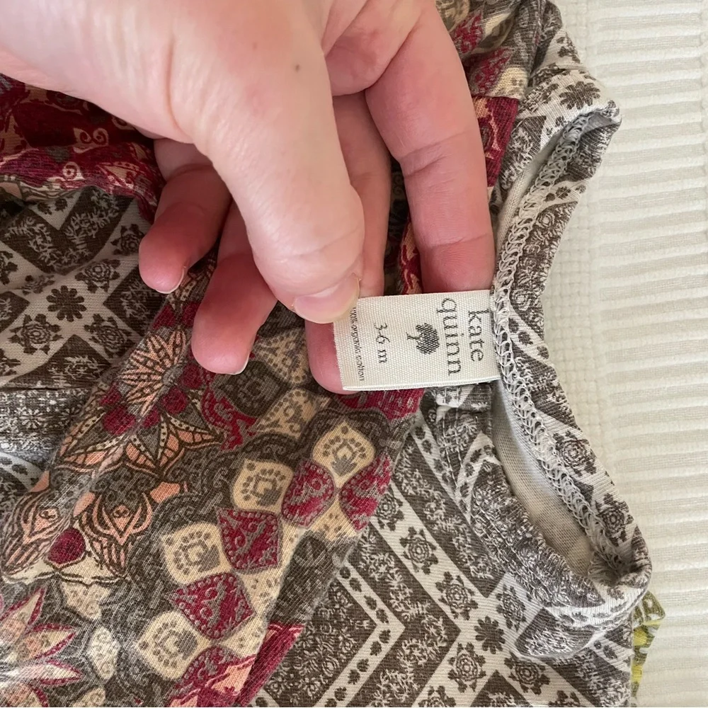 Kate Quinn | Bundle of 5 Long sleeve two way zipper footies 100% organic cotton - Picture 3 of 6